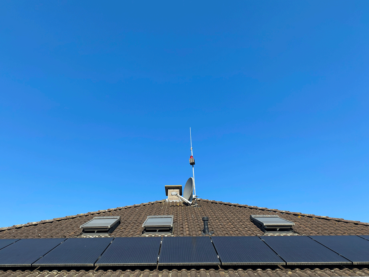 Solar auf dem Dach